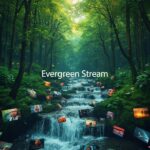 Content creator transforming live videos into digital library icons.