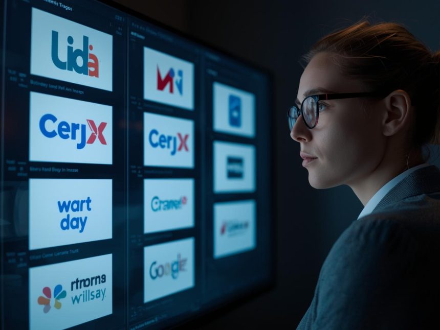 A verified brand logo displayed beside an authenticated email in an inbox.