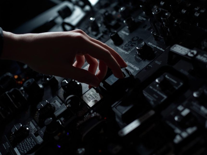 Person analyzing A/B test results on screen with urgency