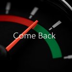 Person pressing reactivate button with dramatic lighting