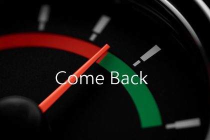 Person pressing reactivate button with dramatic lighting