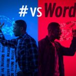 Creator comparing hashtags and natural-language descriptions to discover which improves Shorts and Reels visibility.