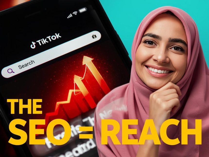 TikTok creator building a search-led content calendar to improve SEO visibility and video reach in 2025.
