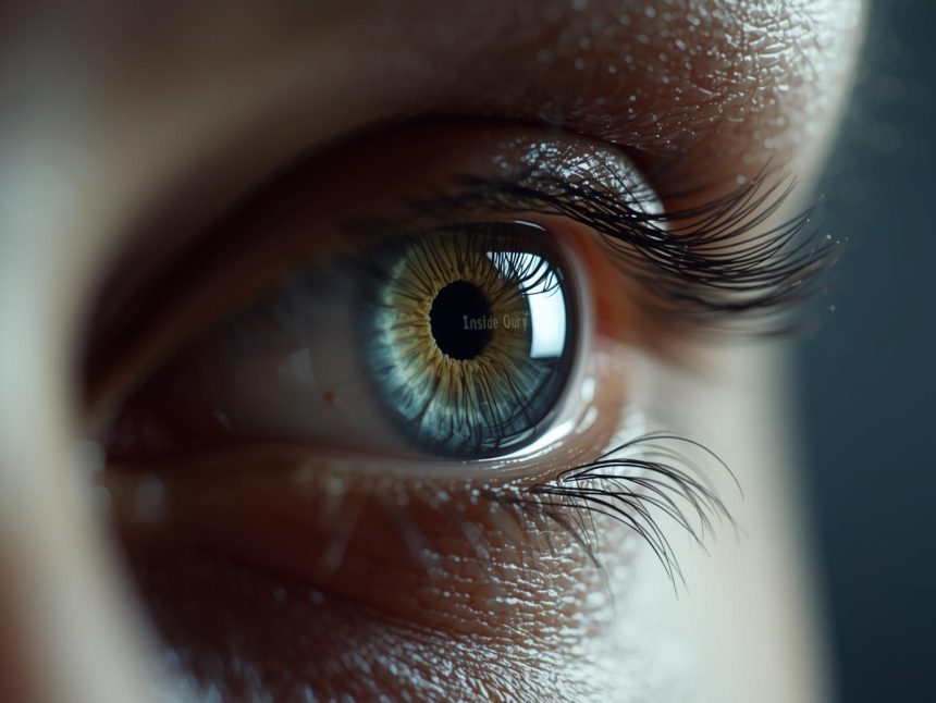 Person reading a glowing narrative email — evokes curiosity and trust