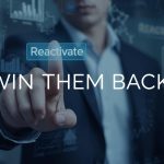 Email reactivation concept showing user returning after dormancy.