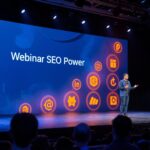 Marketer transforming webinar into SEO content assets.