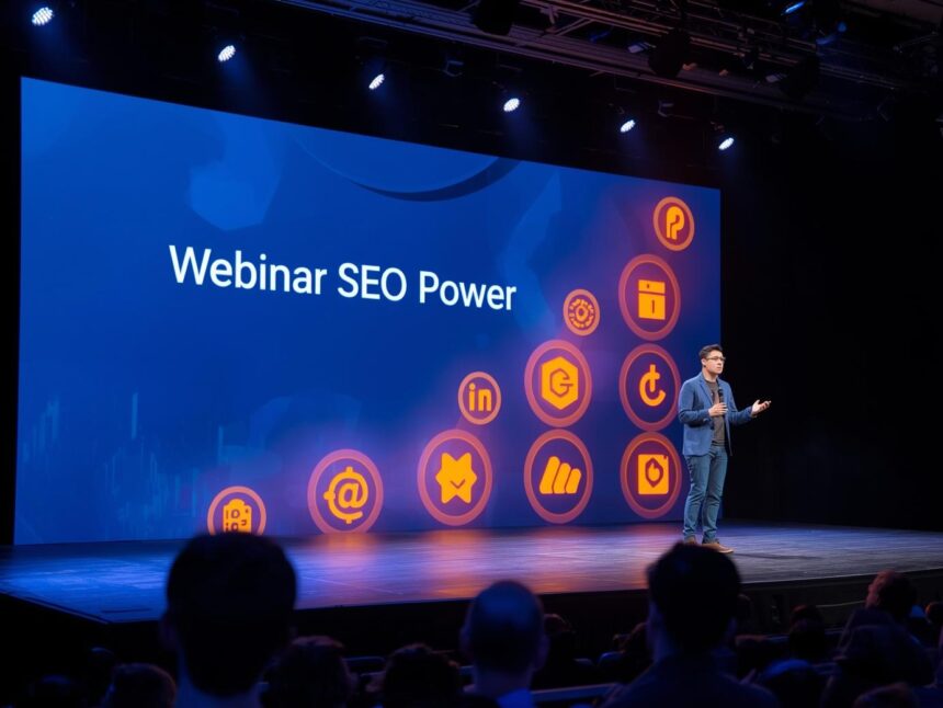 Marketer transforming webinar into SEO content assets.