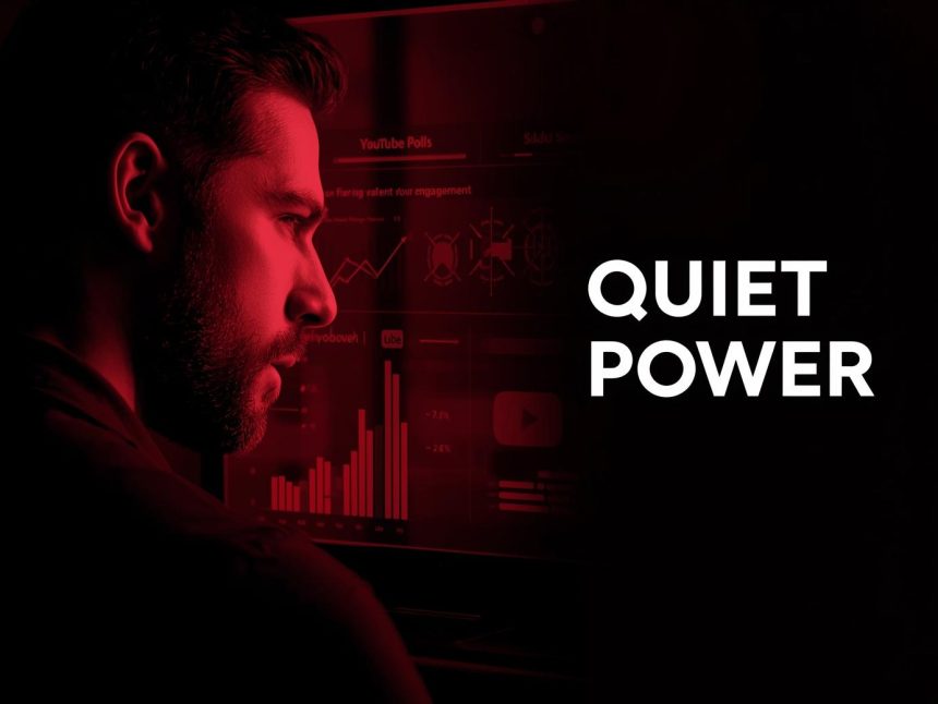 YouTuber using community posts and polls to subtly influence YouTube’s recommendation algorithm.