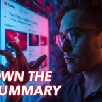 YouTuber optimizing chapters, CTAs, and clips to rank in Google’s AI summaries and YouTube search results.