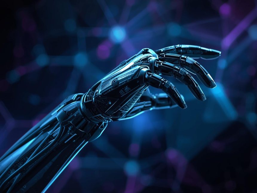 Confident designer testing brand visuals across laptop, tablet, and smartphone screens—symbolizing adaptive branding excellence.