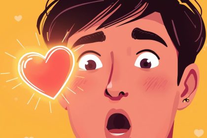 Marketer pointing confidently while discussing purpose-driven messaging and community trust with engaged audience