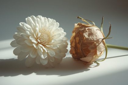 Concerned marketer analyzing suspicious affiliate data on a screen, highlighting affiliate fraud detection with AI-driven insights.