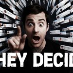 Creator reacting with surprise while pointing at TikTok comments, illustrating interactive storytelling for TikTok & Reels and audience participation.