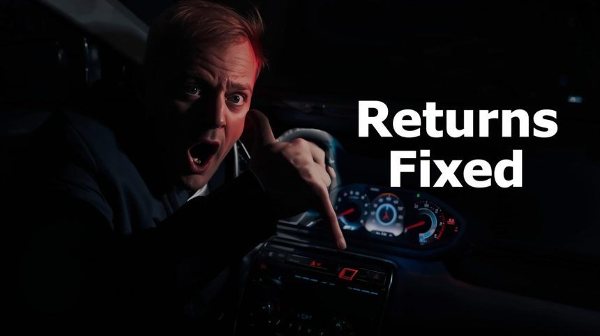 E-commerce manager reacting with surprise